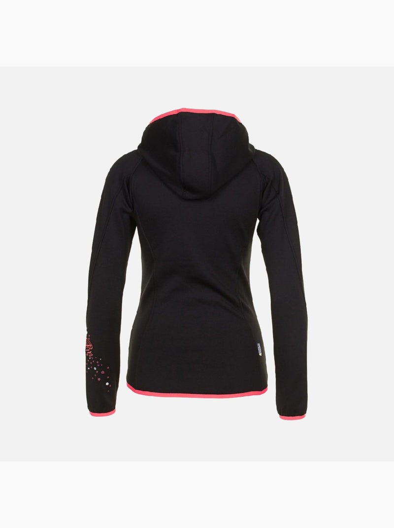 Blouson polarshell   ACAMPUS - PEAK MOUNTAIN Noir Noir - Kiabi