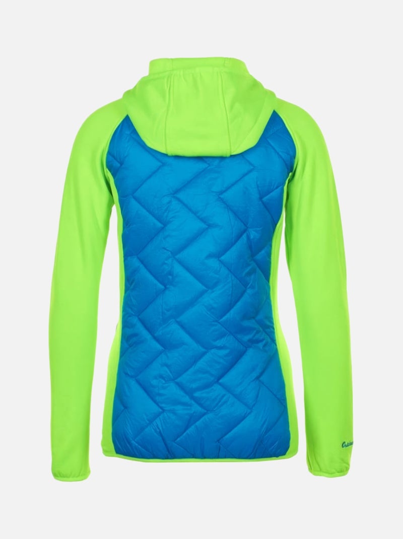 Blouson polarshell   ACERLA - PEAK MOUNTAIN Bleu Vert - Kiabi