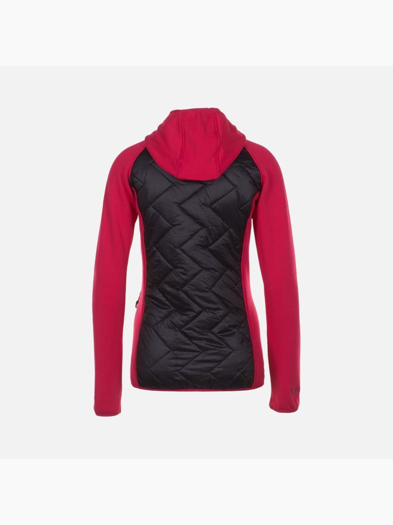 Blouson polarshell   ACERLA - PEAK MOUNTAIN Noir Rose - Kiabi