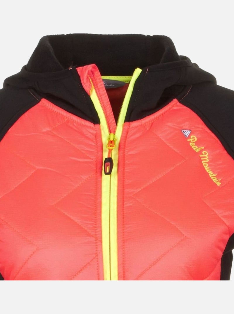 Blouson polarshell   ACERLA - PEAK MOUNTAIN Orange - Kiabi
