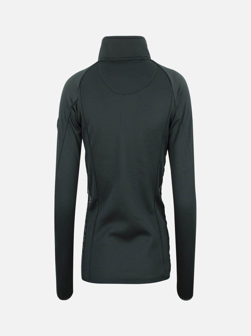 Blouson polarshell   ACLIMA - PEAK MOUNTAIN Noir Noir - Kiabi