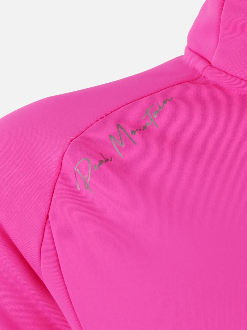 Blouson polarshell   ACLIMA - PEAK MOUNTAIN Rose fushia - Kiabi