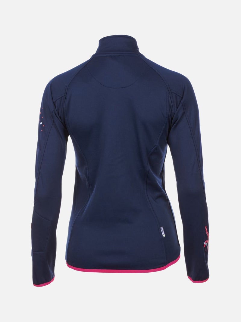 Blouson polarshell   ACLIMATE - PEAK MOUNTAIN Bleu marine - Kiabi
