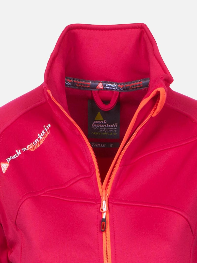 Blouson polarshell   ACLIMATE - PEAK MOUNTAIN Rose - Kiabi