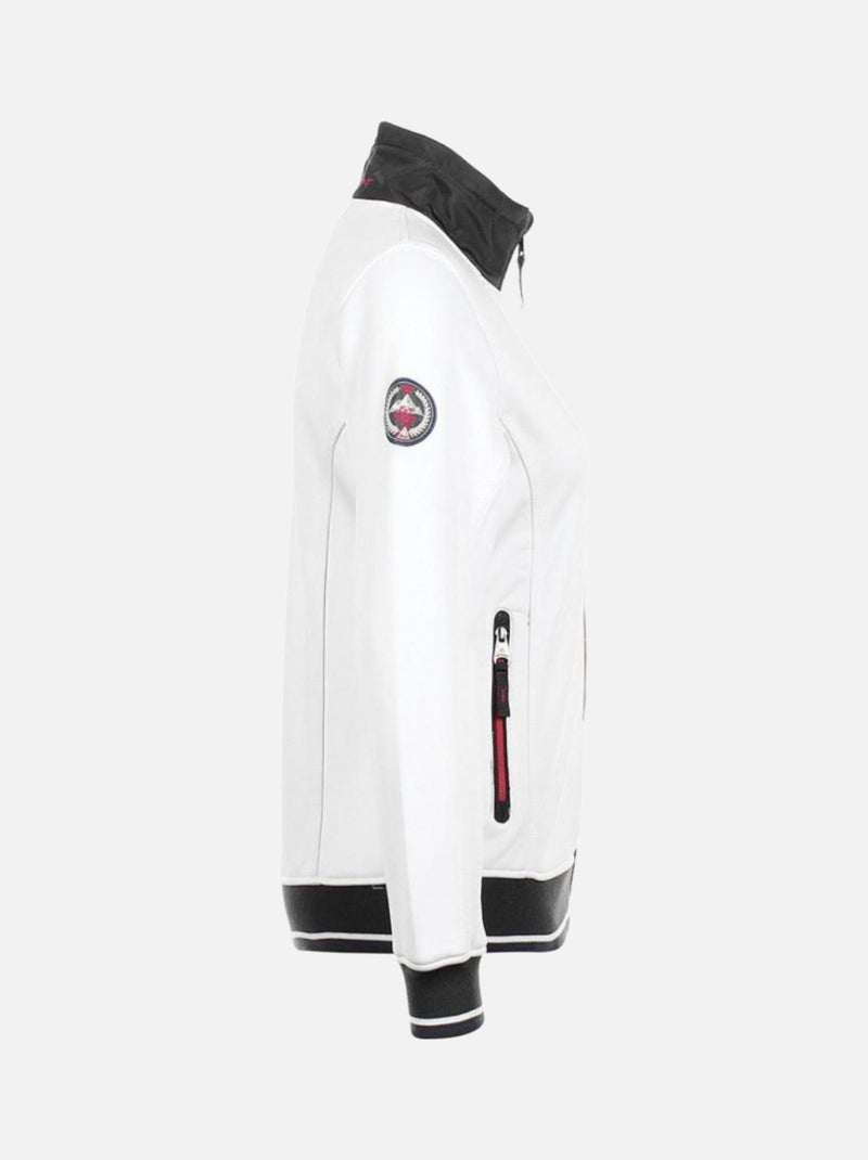 Blouson polarshell   ACREEN - PEAK MOUNTAIN Blanc - Kiabi