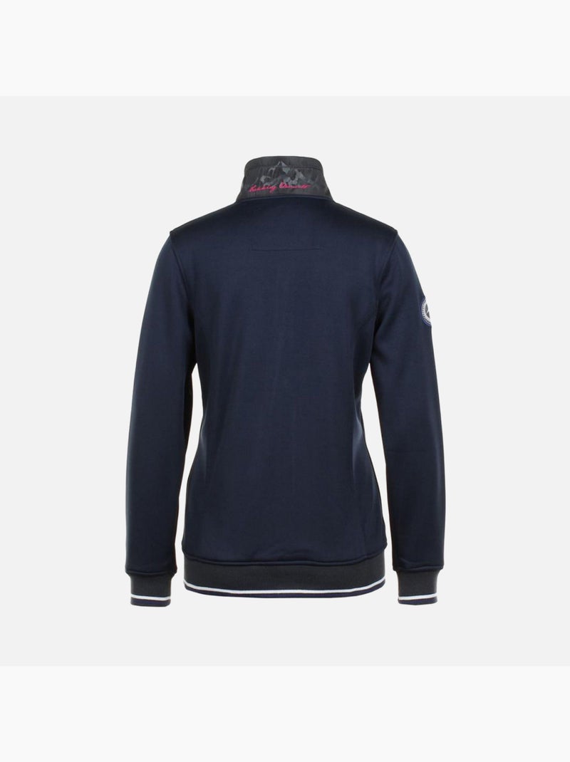 Blouson polarshell   ACREEN - PEAK MOUNTAIN Bleu marine - Kiabi