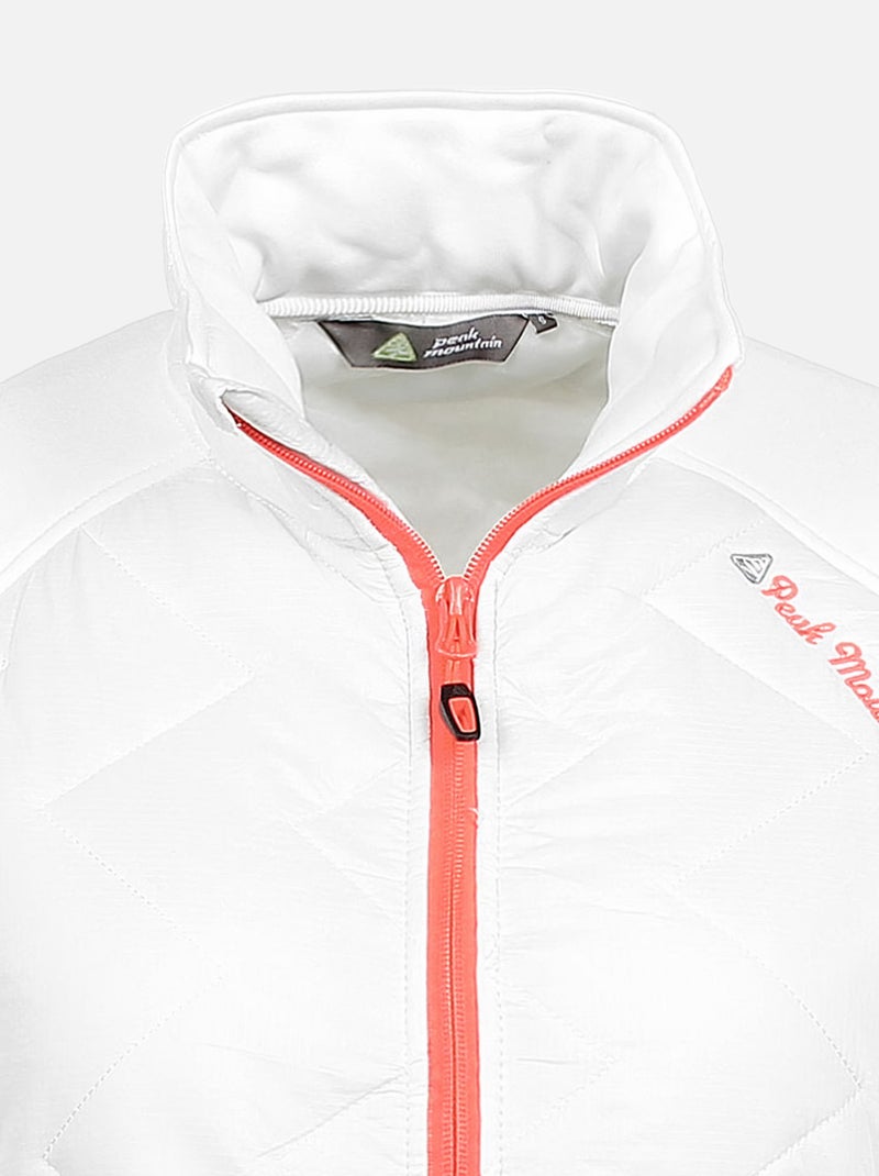 Blouson polarshell   ALER - PEAK MOUNTAIN Blanc - Kiabi