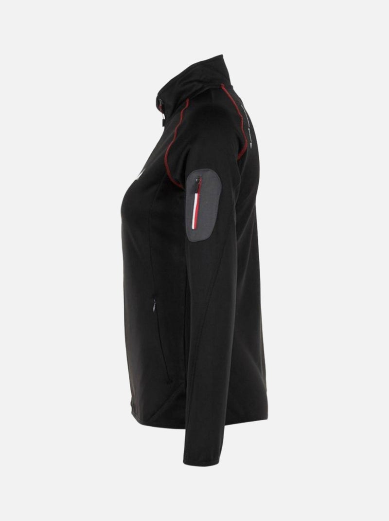 Blouson polarshell   AMANI - PEAK MOUNTAIN Noir Noir - Kiabi