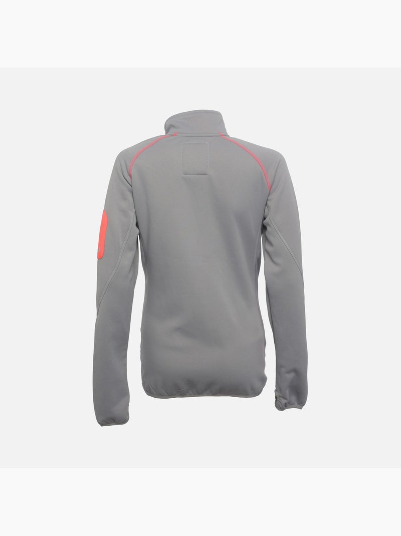 Blouson polarshell   AMANO - PEAK MOUNTAIN Gris - Kiabi