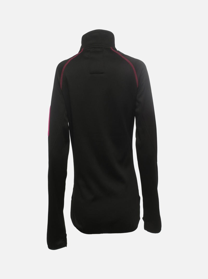 Blouson polarshell   AMANO - PEAK MOUNTAIN Noir Noir - Kiabi