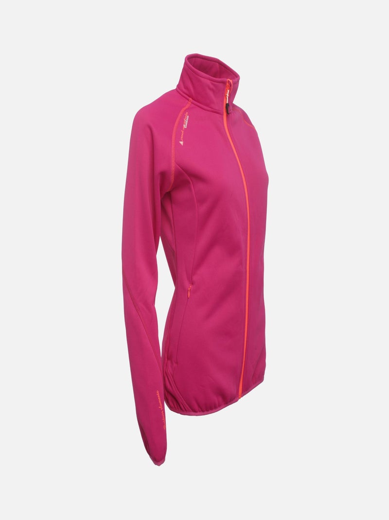 Blouson polarshell   AMANO - PEAK MOUNTAIN Rose - Kiabi