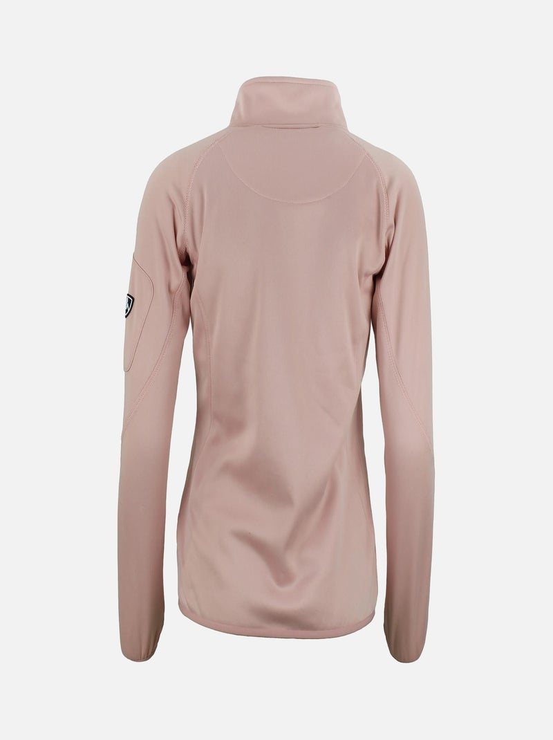 Blouson polarshell   AMARO - PEAK MOUNTAIN Rose - Kiabi