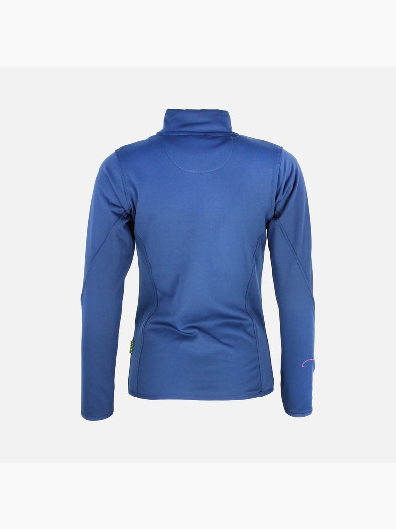 Blouson polarshell   AYNUR - PEAK MOUNTAIN Bleu marine - Kiabi