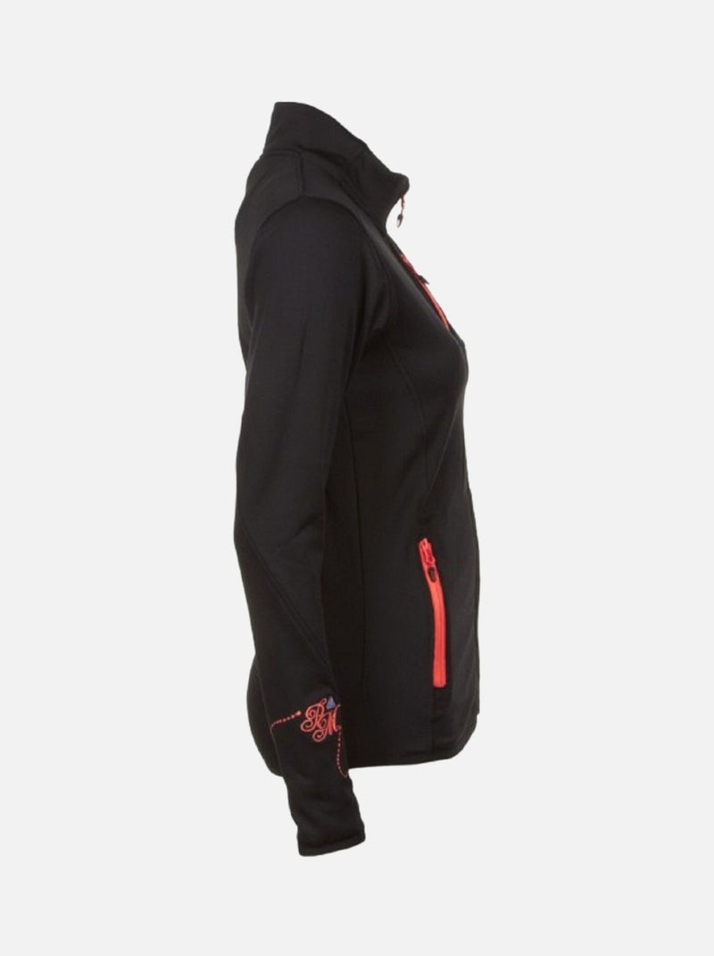 Blouson polarshell   AYNUR - PEAK MOUNTAIN Noir - Kiabi