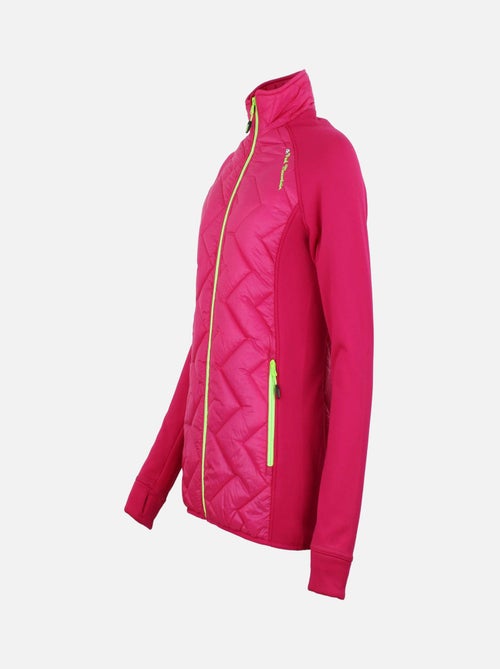 Blouson polarshell bimatière   ACER - PEAK MOUNTAIN - Kiabi