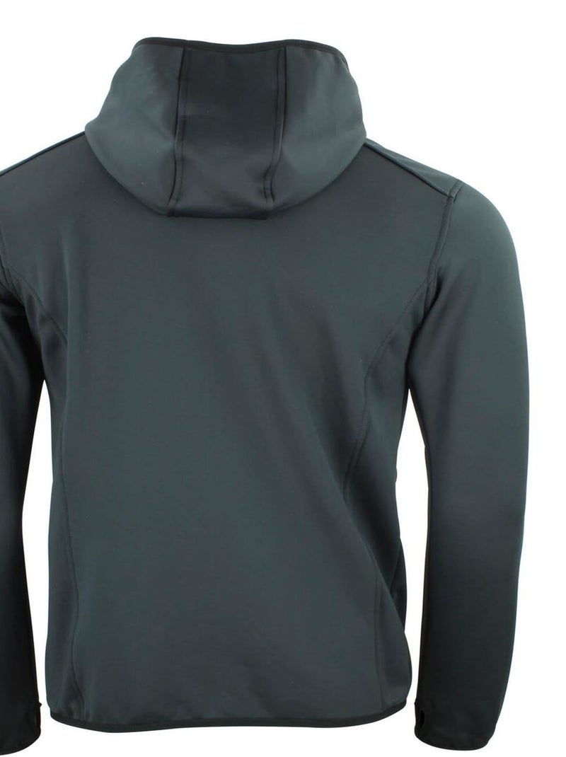 Blouson polarshell   CAMPO - PEAK MOUNTAIN Noir Bleu - Kiabi
