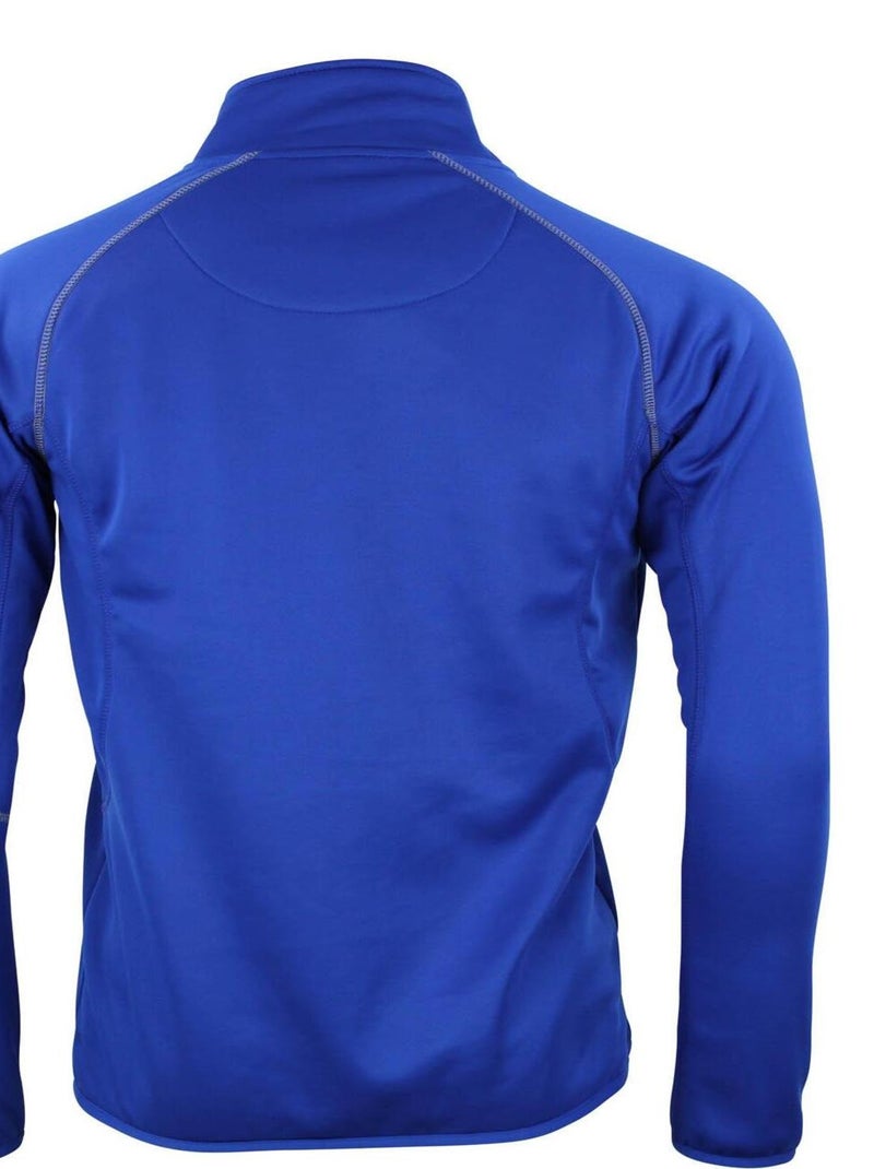 Blouson polarshell   CEMARO - PEAK MOUNTAIN Bleu - Kiabi