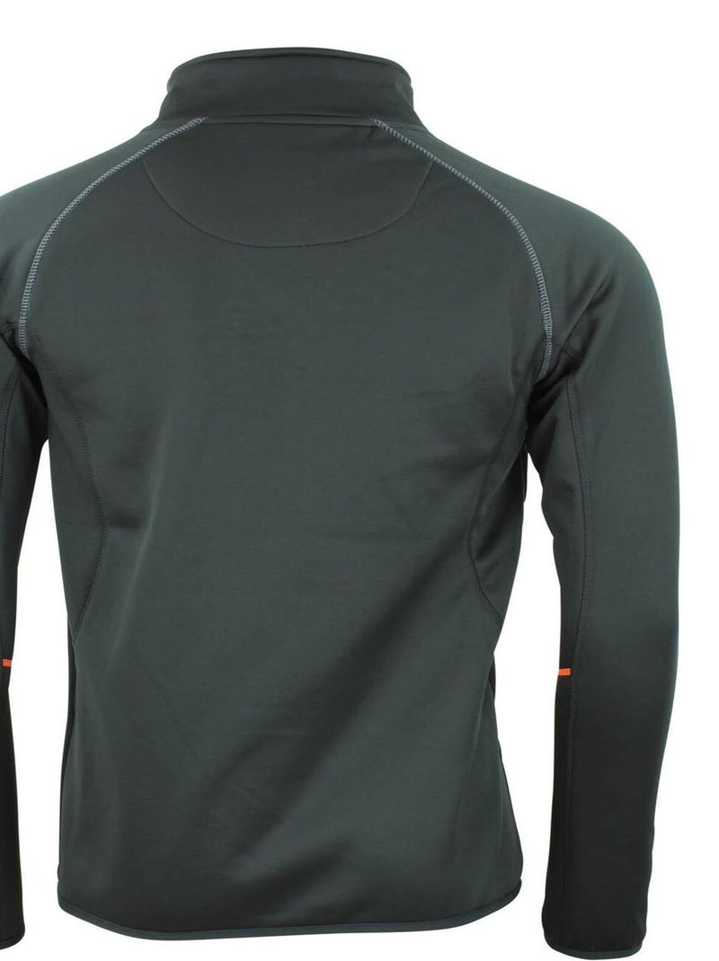 Blouson polarshell   CEMARO - PEAK MOUNTAIN Noir Noir - Kiabi