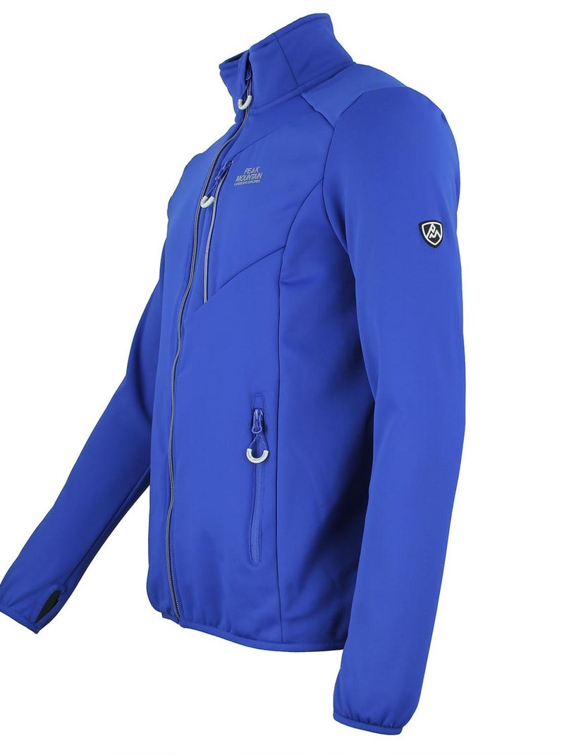 Blouson polarshell   CLIMO - PEAK MOUNTAIN Bleu - Kiabi