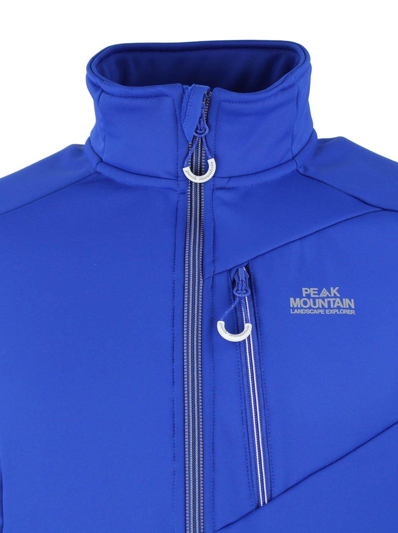 Blouson polarshell   CLIMO - PEAK MOUNTAIN Bleu - Kiabi
