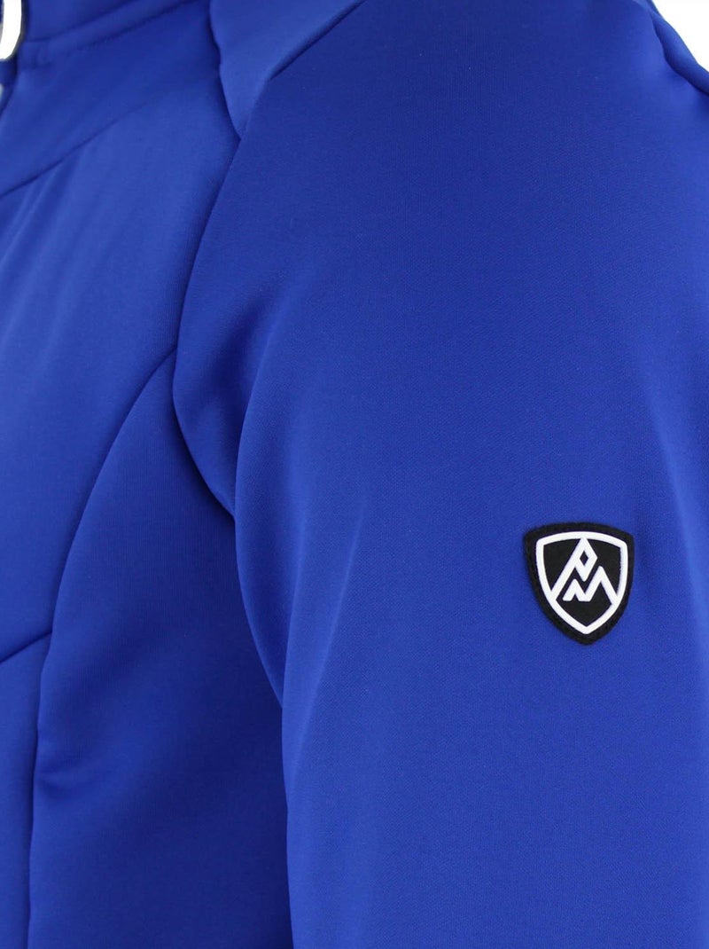 Blouson polarshell   CLIMO - PEAK MOUNTAIN Bleu - Kiabi