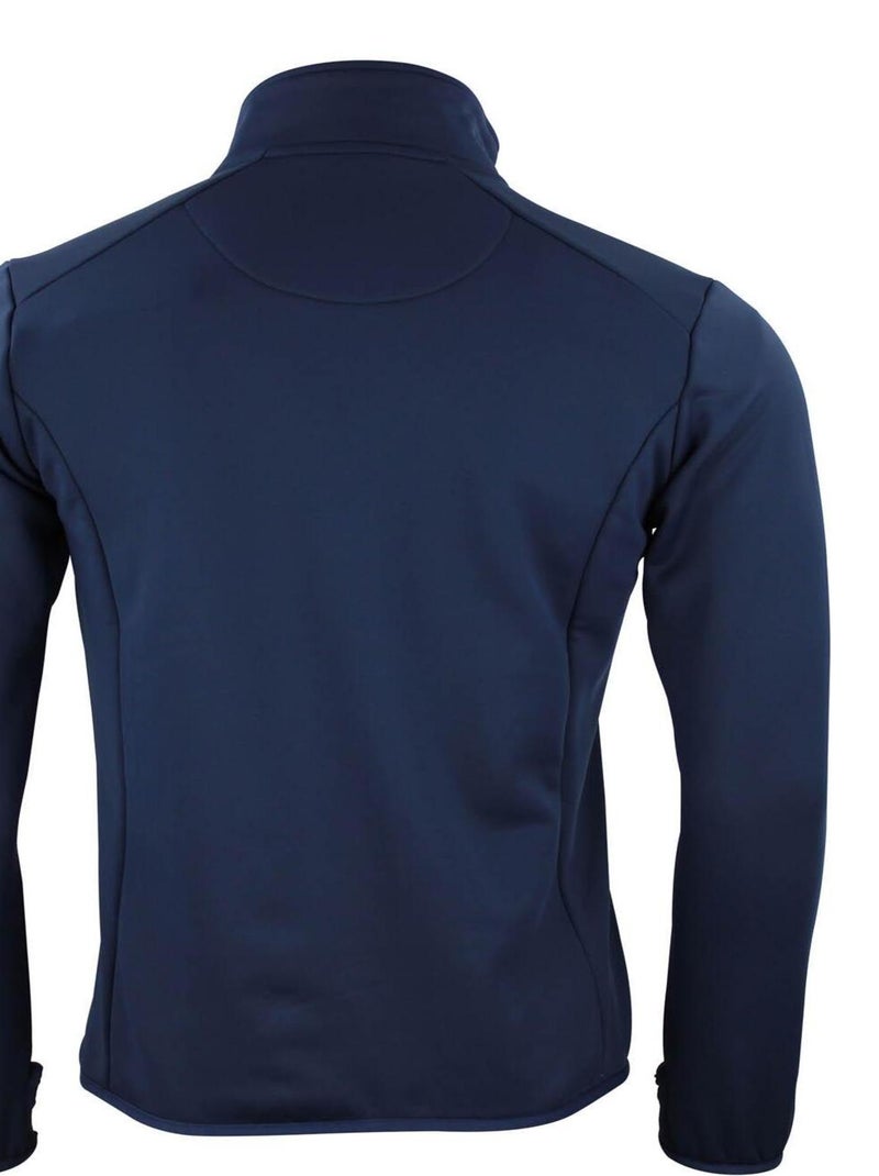 Blouson polarshell   CLIMO - PEAK MOUNTAIN Bleu marine - Kiabi
