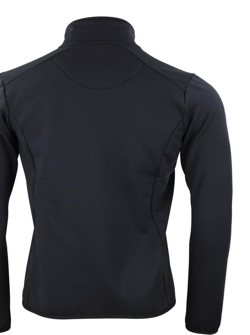 Blouson polarshell   CLIMO - PEAK MOUNTAIN Noir Noir - Kiabi