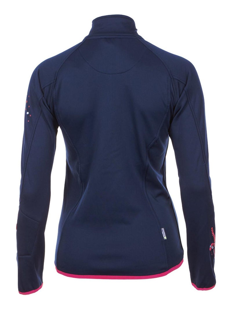 Blouson polarshell fille FACLIMATE - PEAK MOUNTAIN Bleu marine - Kiabi