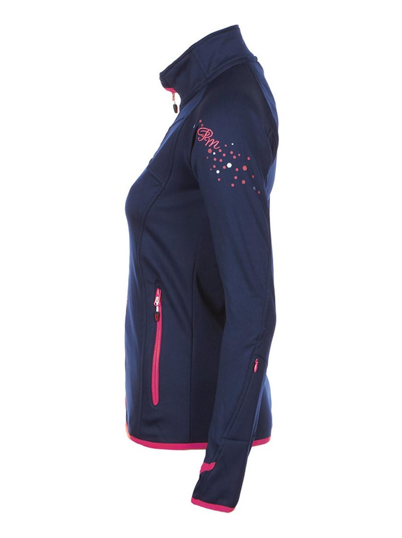 Blouson polarshell fille FACLIMATE - PEAK MOUNTAIN Bleu marine - Kiabi