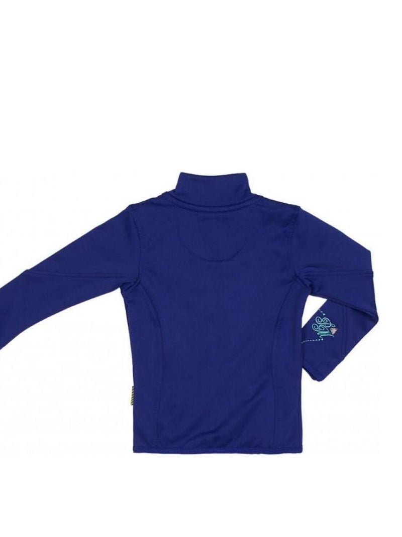 Blouson polarshell fille FAYNUR - PEAK MOUNTAIN Bleu - Kiabi