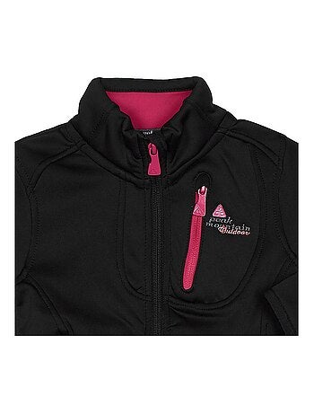 Blouson polarshell fille FAYNUR - PEAK MOUNTAIN