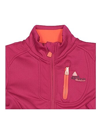 Blouson polarshell fille FAYNUR - PEAK MOUNTAIN