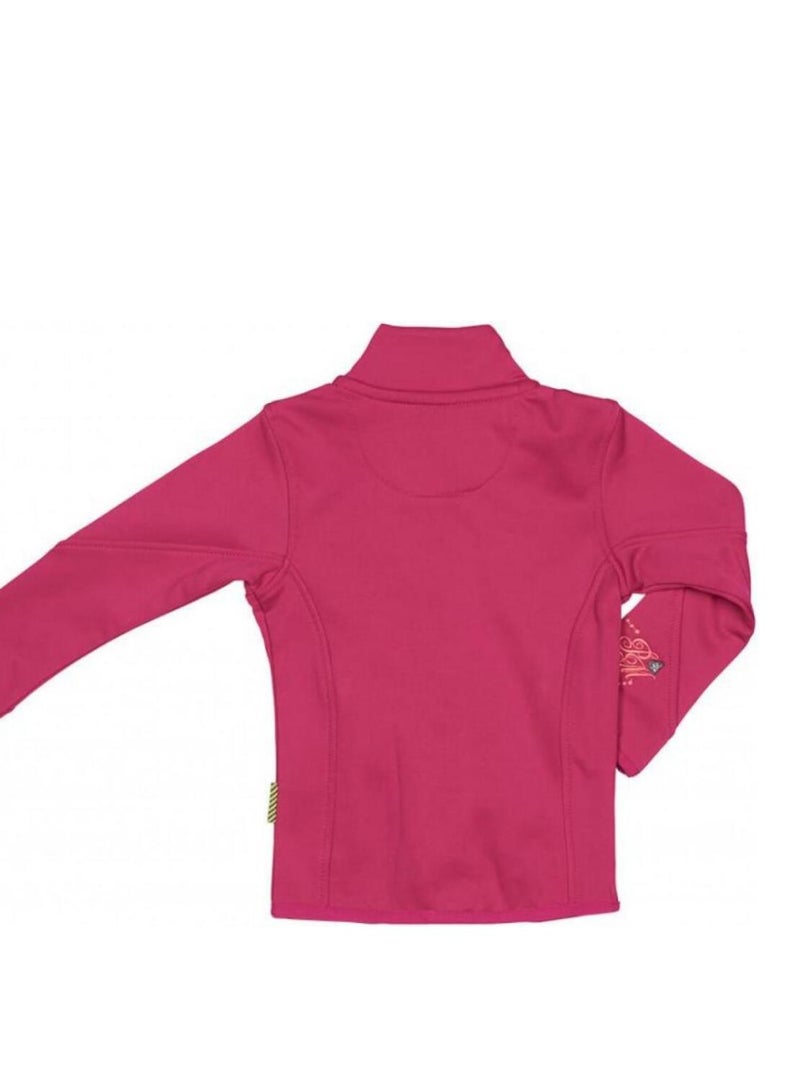 Blouson polarshell fille FAYNUR - PEAK MOUNTAIN Rose fushia - Kiabi