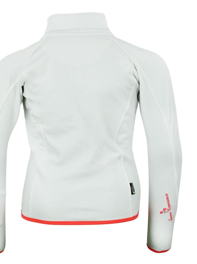 Blouson polarshell fille GACLIMATE - PEAK MOUNTAIN Blanc - Kiabi