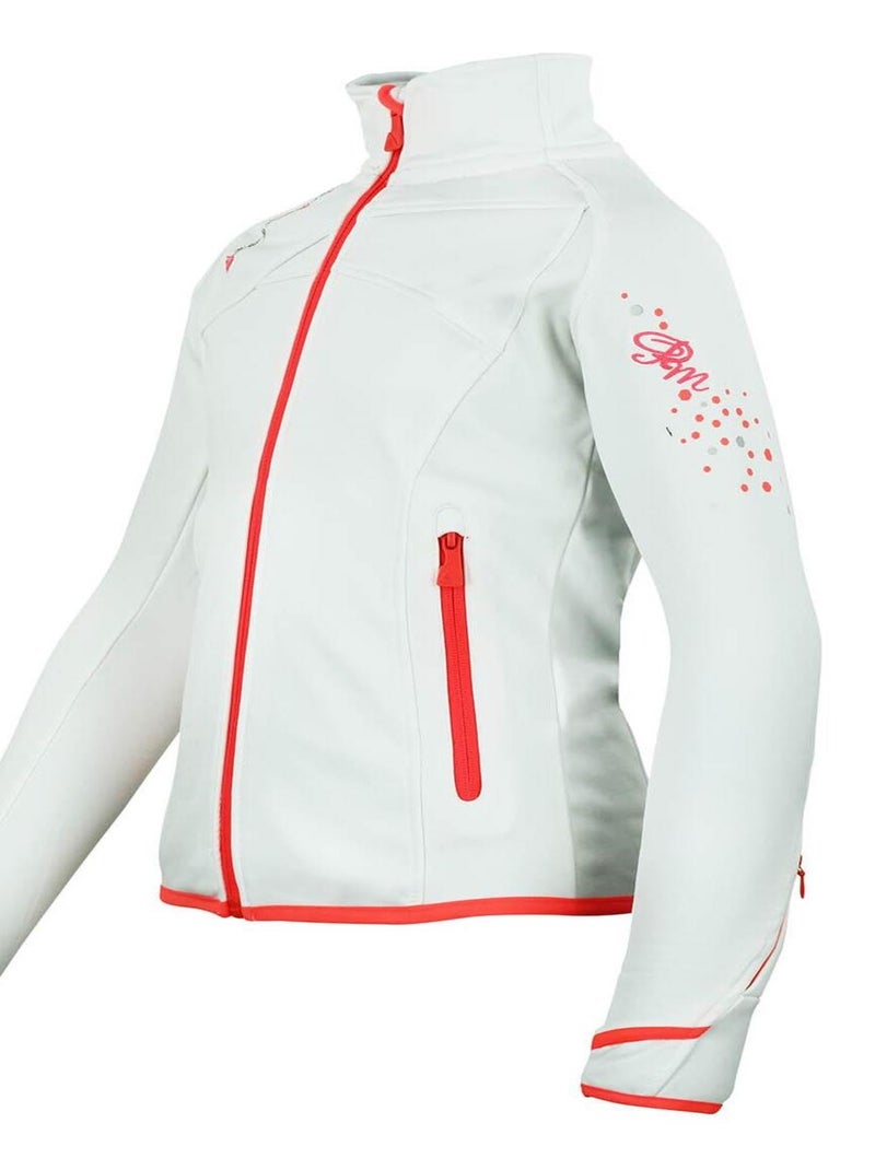 Blouson polarshell fille GACLIMATE - PEAK MOUNTAIN Blanc - Kiabi