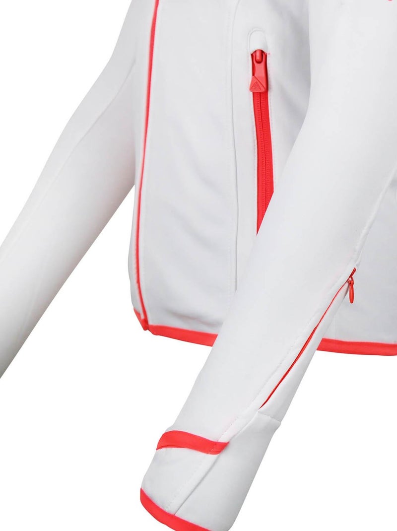 Blouson polarshell fille GACLIMATE - PEAK MOUNTAIN Blanc - Kiabi