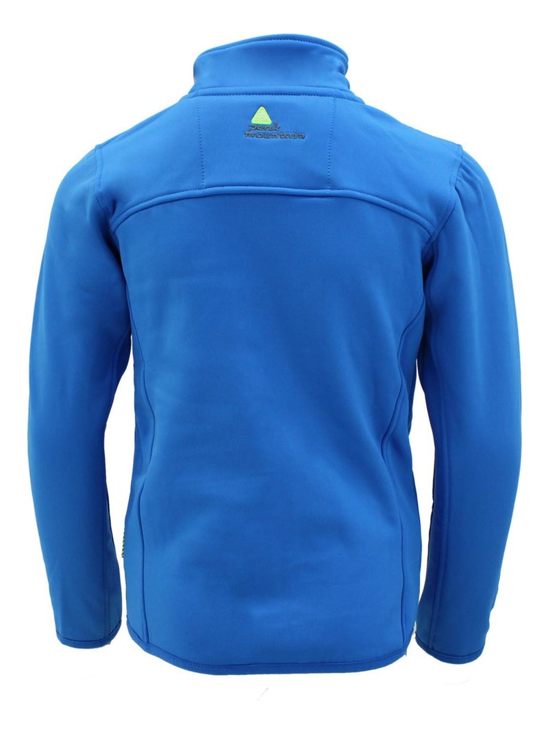 Blouson polarshell garçon ECANTON - PEAK MOUNTAIN Bleu - Kiabi