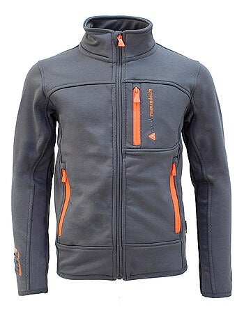Blouson polarshell garçon ECANTON - PEAK MOUNTAIN