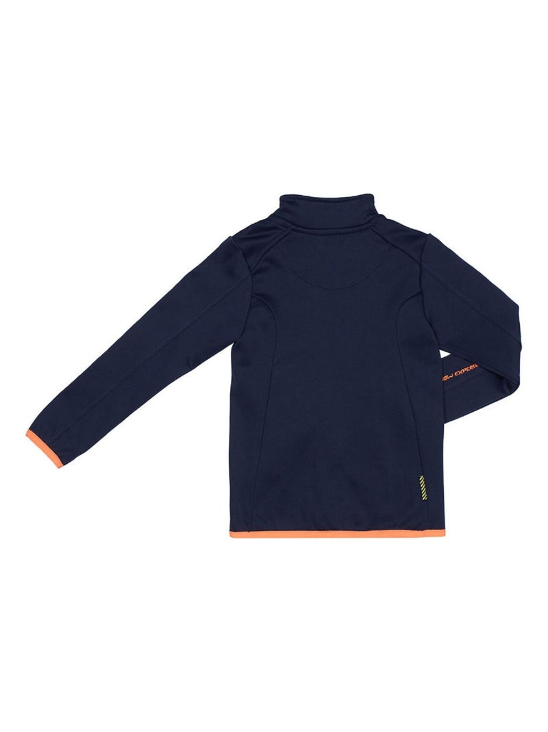 Blouson polarshell garçon ECLIMATE - PEAK MOUNTAIN Bleu marine - Kiabi