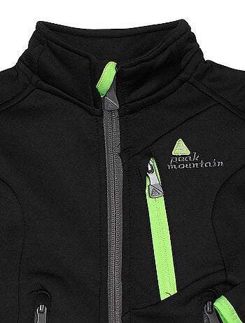 Blouson polarshell garçon ECLIMATE - PEAK MOUNTAIN