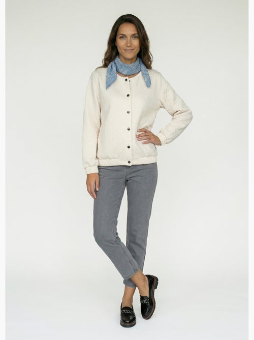 Blouson pressionné effet matelassé - Afibel - Kiabi