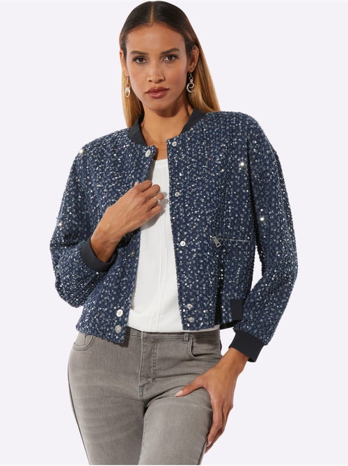 Blouson pur coton - taille standard - helline - Kiabi