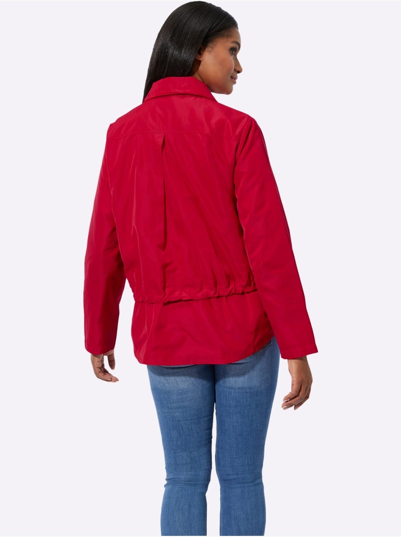 Blouson Qualité Légèrement Brillante - Taille Standard - Witt Rouge - Kiabi