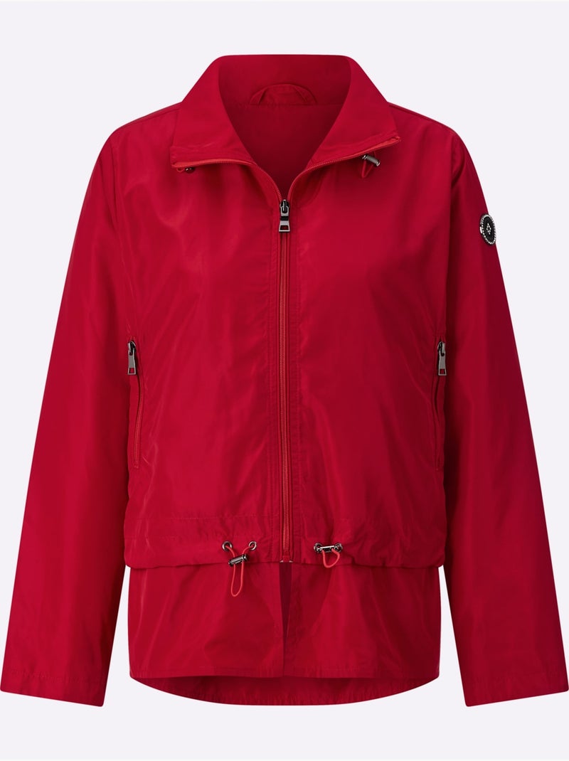 Blouson Qualité Légèrement Brillante - Taille Standard - Witt Rouge - Kiabi
