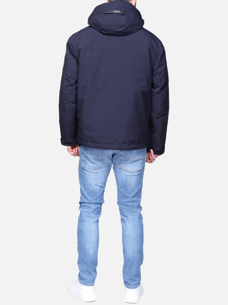 Blouson Redskins à capuche Bleu foncé - Kiabi