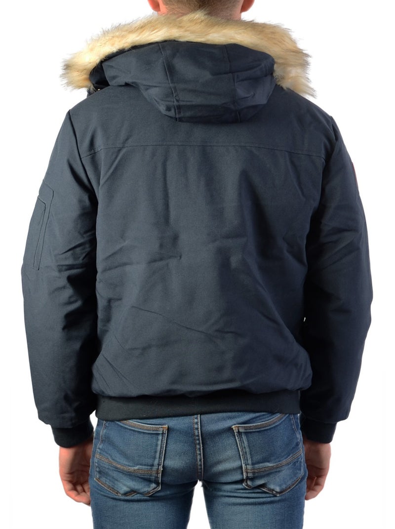 Parka Mixte Enfant REDSKINS - Marque Française, Doublure Chaude, Capuche Amovible, Coupe Urbaine