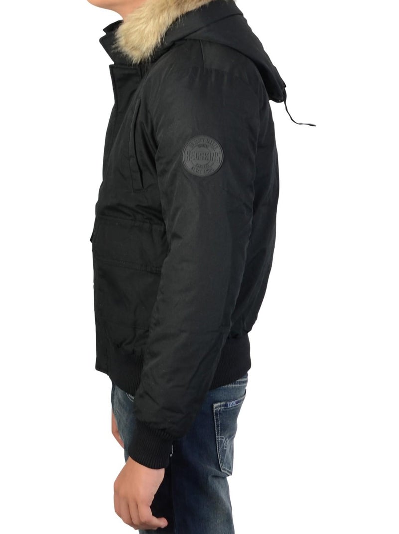 Blouson Redskins Junior Weave Noir - Kiabi