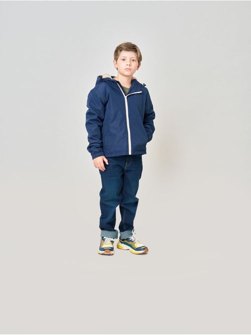 Blouson regular garçon doublé en sherpa 'deeluxe' - Kiabi