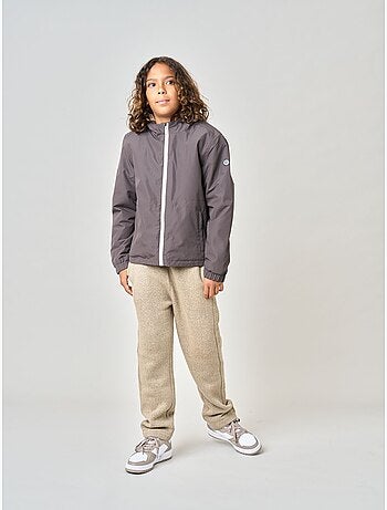 Blouson regular garçon doublé en sherpa 'deeluxe'