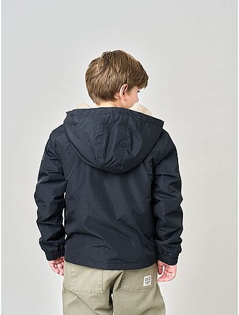 Blouson regular garçon doublé en sherpa 'deeluxe'